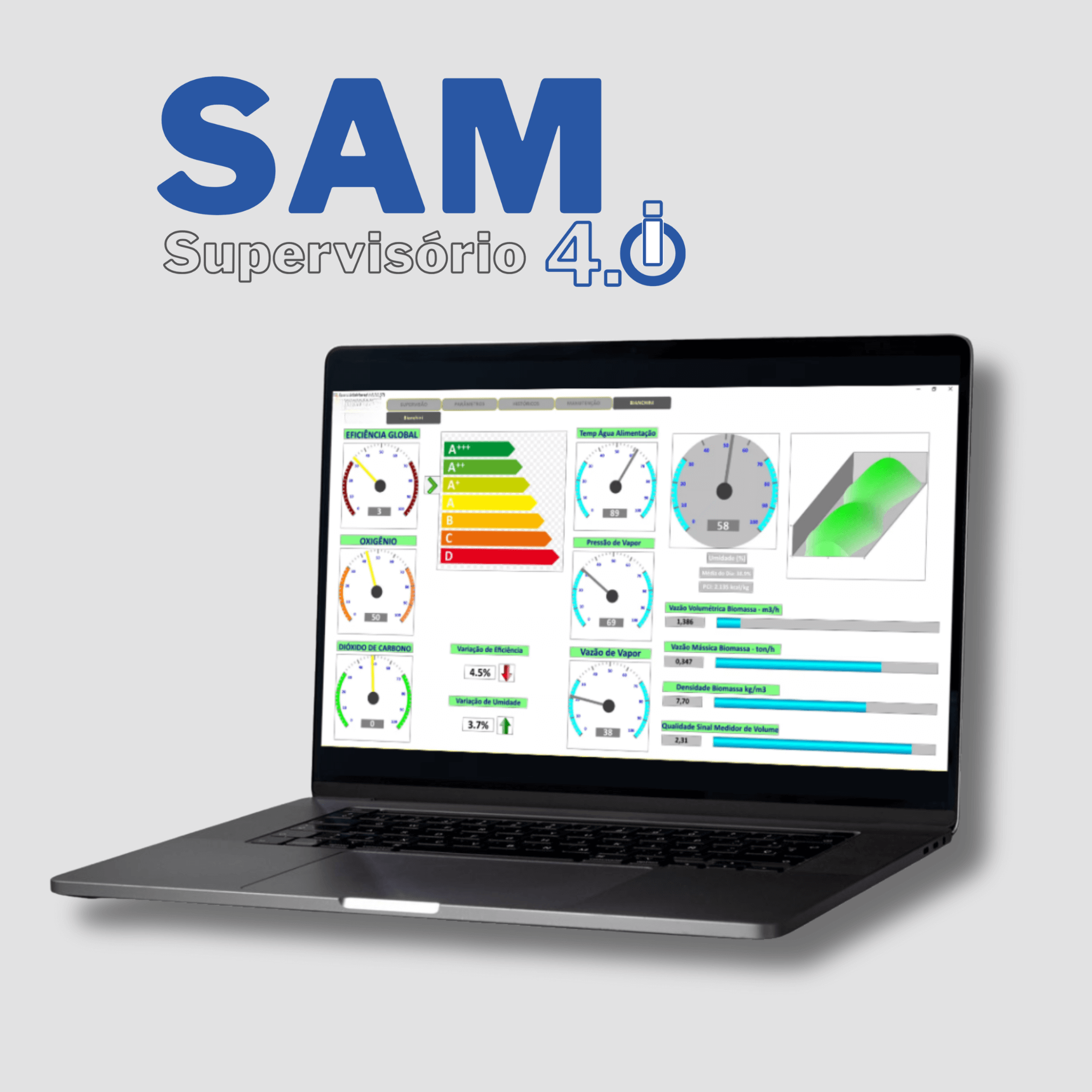 SAM4.0I SUPERVISÓRIO INDUSTRIAL SCADA